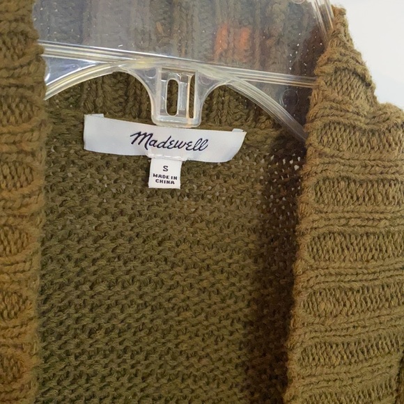 Madewell Ruffle Cardigan Sweater - Picture 4 of 7